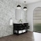 James Martin Vanities Lucian 48" Single Vanity, Carbon Oak w/ 3 CM White Zeus Quartz Top D704-V48-CBO-3WZ - alternate 4